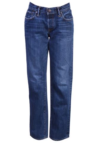 Calça Jeans Abercrombie & Fitch Reta Azul