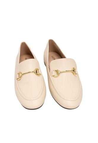 Mocassim Ana Capri Ferragem Bege