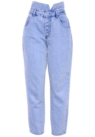 Calça Jeans Alcance Clochard Azul