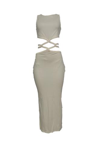 Vestido Acostamento Celebration Off White