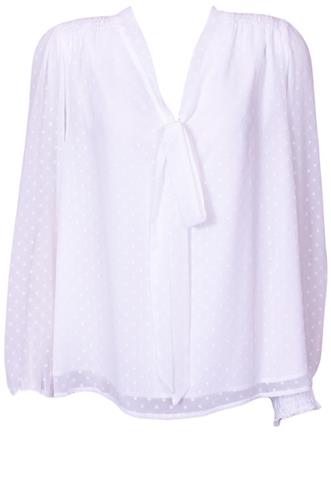 Blusa A Collection Poá Branca