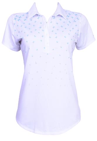 Camisa Adidas Golf Estampada Branca