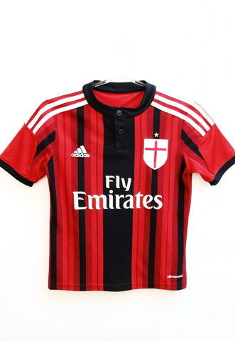 Camisa Adidas Milan Italia Vermelha