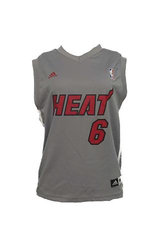 Regata Adidas NBA Heat Cinza