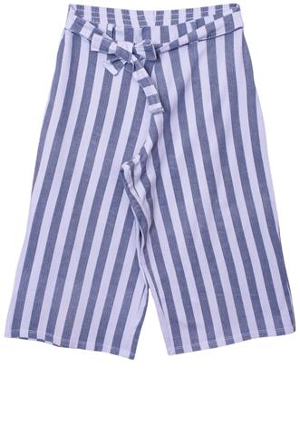 Calça Alakazoo Listras Cinza/Branca