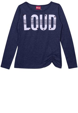Blusa Amora Loud Azul