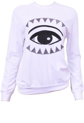 Blusa Anne Fernandes Olho Branca