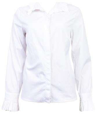 Camisa Anne Fernandes Babado Branco