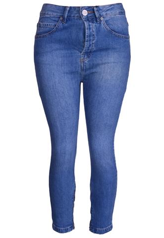 Calça Jeans Animale Zíper Azul