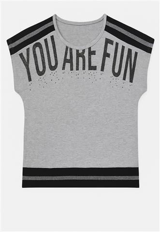 Blusa Amora You Cinza