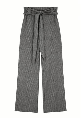 Calça Amora Canelada Cinza