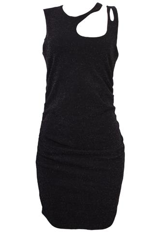 Vestido Anita Voss Brilhos Preto