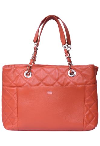 Bolsa Arezzo Matelassê Laranja