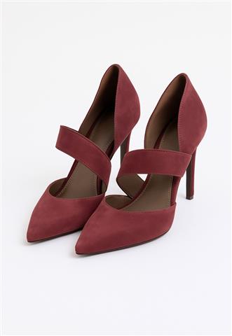 Scarpin Arezzo Camurça Vinho