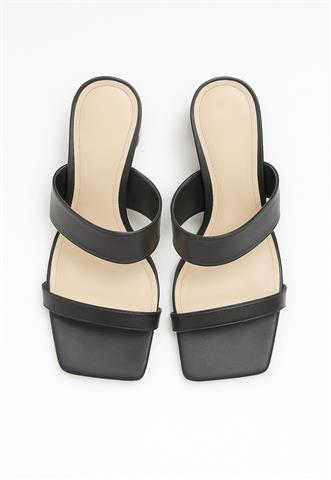 Tamanco Arezzo Faixas Preto