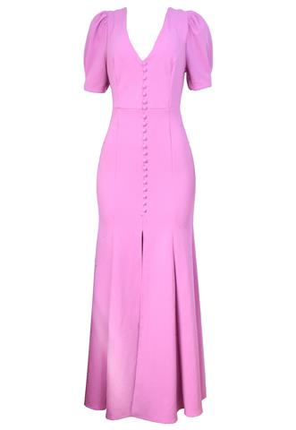 Vestido Ave Rara Longo Rosa