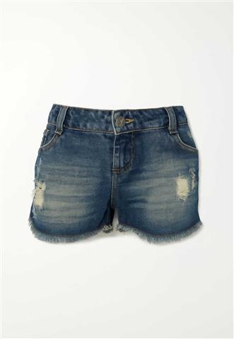 Shorts Assédio Jeans Azul