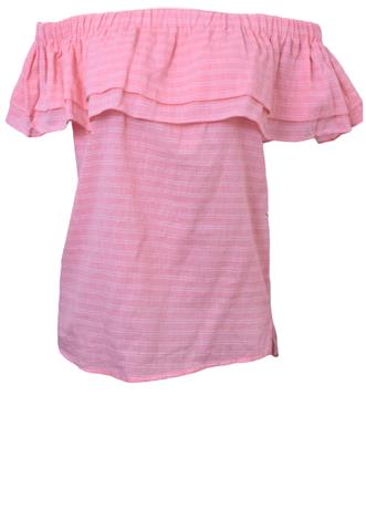 Blusa Amissima Ciganinha Rosa