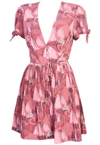 Macaquinho Antix Estampado Rose