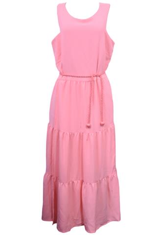 Vestido Antix Longo Rosa