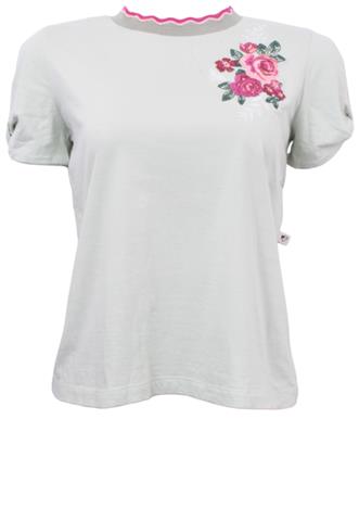 Camiseta Antix Bordada Verde