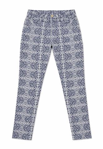 Calça Jeans Antix Estampada Azul