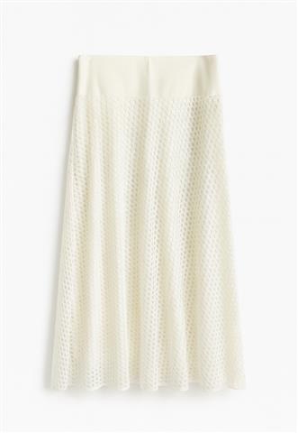 Saia Borda Barroca Telada Branca