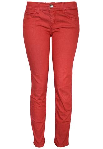 Calça Sarja Benetton Jeans Skinny Vermelha