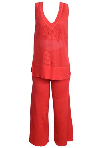 Conjunto Blessed Tricô Laranja