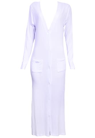 Vestido Blessed Botão Branco