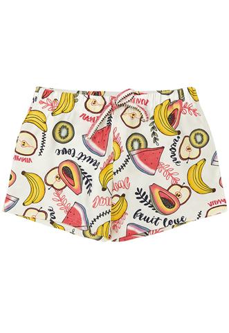 Short Brandili Frutas Colorida