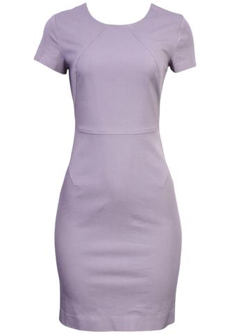 Vestido Banana Republic Liso Cinza