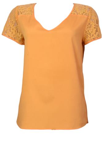 Blusa Bobstore Renda Amarela
