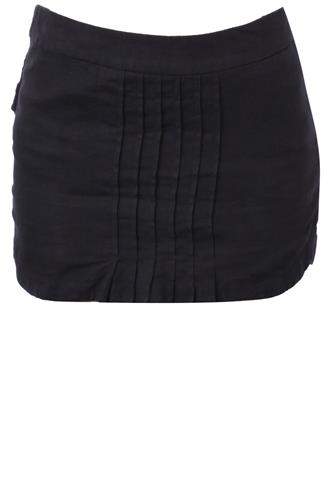 Saia Bobstore de Linho Cinza