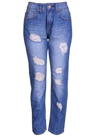 Calça Jeans Canal Boyfriend Azul