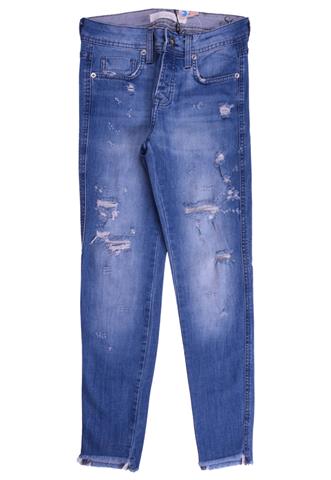 Calça Jeans Canal Skinny Azul