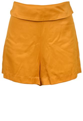 Shorts Canal Liso Amarelo