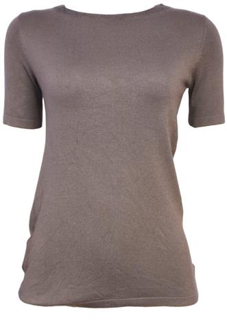Blusa Canal Manga Curta Verde