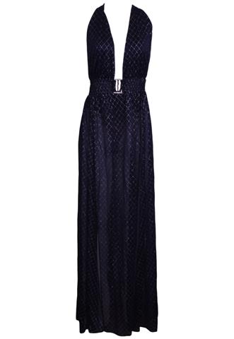 Vestido Chicme Brilhos Azul
