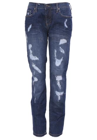 Calça Jeans Carina Duek High Skinny Azul