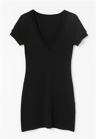 Vestido Calvin Klein Tricot Preto