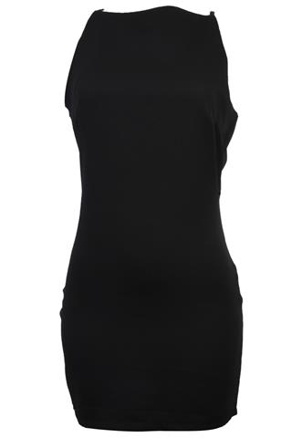 Vestido Chen.Z.K Liso Preto