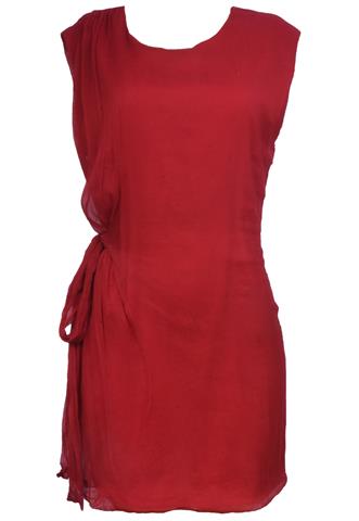 Vestido Miele Liso Vermelho