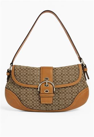 Bolsa Coach Vintage Marrom