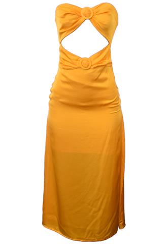 Vestido Colcci Vazado Amarelo