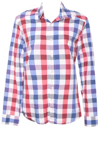 Camisa Colcci Xadrez Azul/Vermelha/Branca