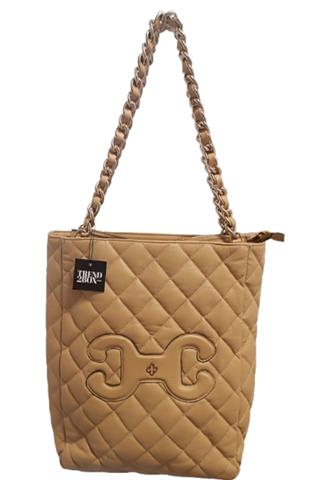 Bolsa Capodarte Bege Matelassê