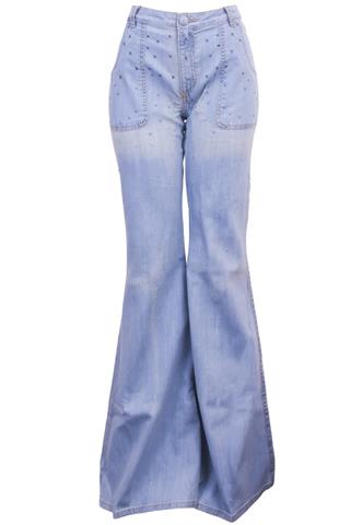Calça Jeans Cris Barros Blac Azul