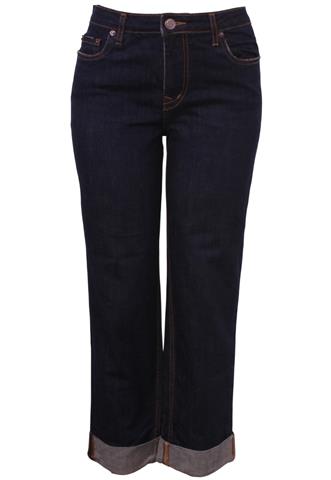 Calça Jeans Carmim Dobra Azul