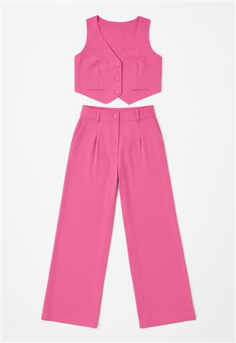 Conjunto Cortelle Alfaiataria Rosa